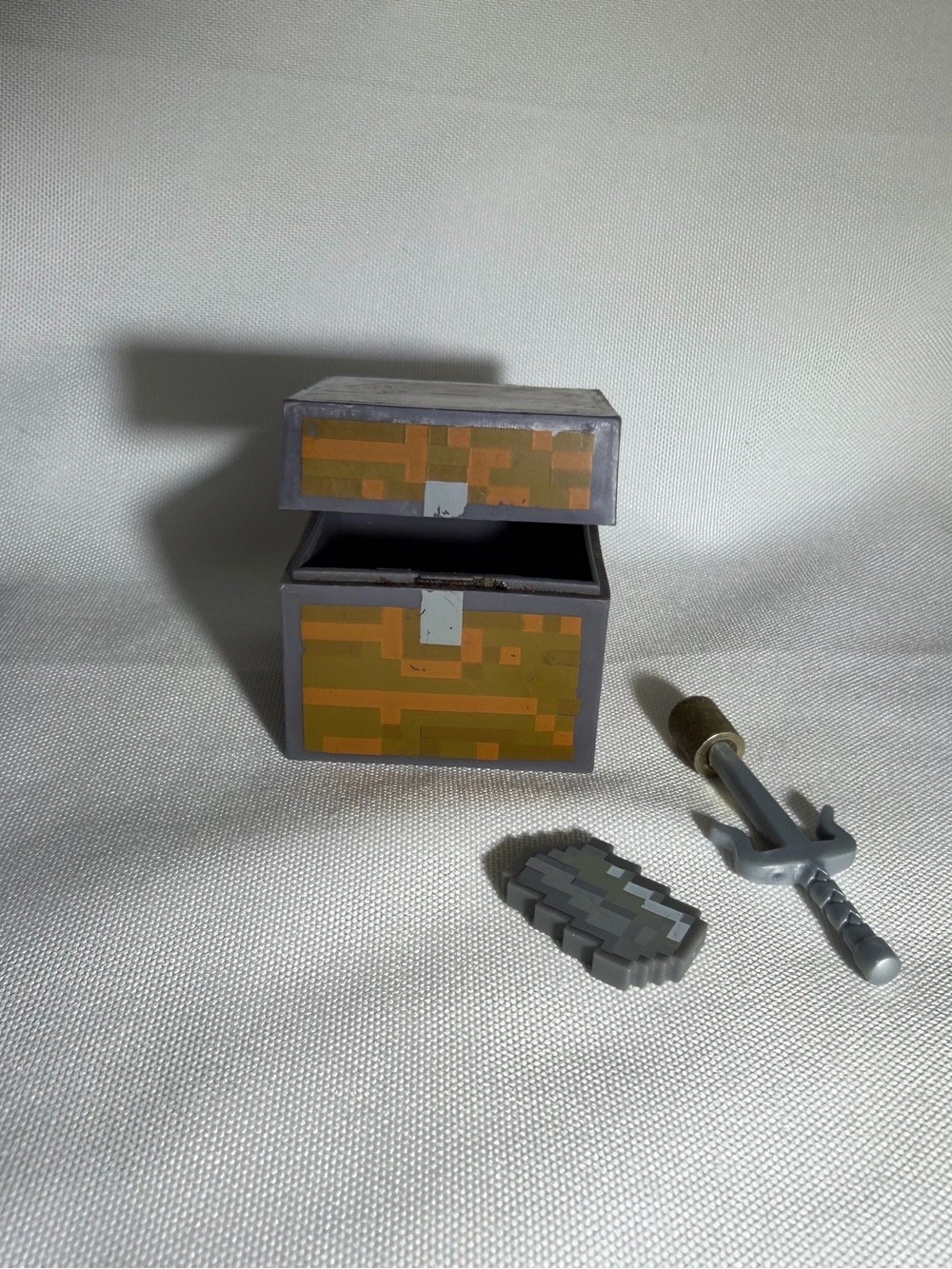 Minecraft Steve & Mob Action Figure Playset - Brown, Blue, Tan - Picture 7 of 7